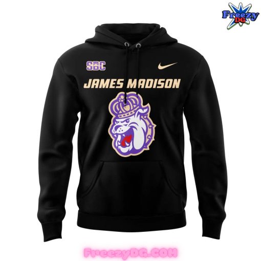 James Madison Dukes Football Nike Black Hoodie