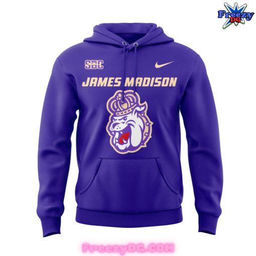 James Madison Dukes Football Nike Purple Hoodie