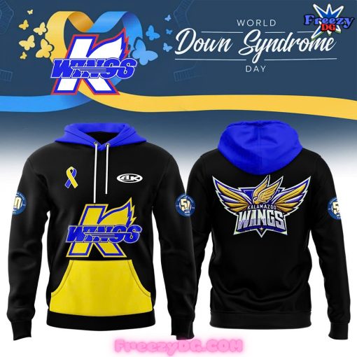 Kalamazoo Wings Down Syndrome Special Hoodie