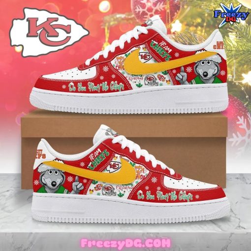 Kansas City Chiefs Christmas Edition Nike Air Force 1