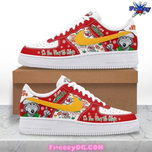 Kansas City Chiefs Christmas Edition Nike Air Force 1