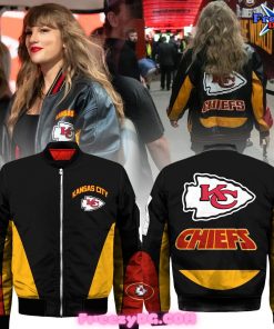 Kansas City Chiefs Collab Taylor Swift Special Bomber Jacket