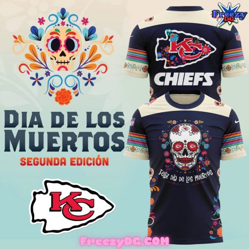 Kansas City Chiefs Dia De Los Muertos T-Shirt