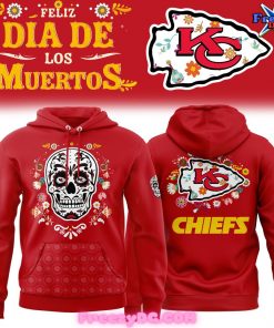 Kansas City Chiefs Feliz Dia De Los Muertos Hoodie