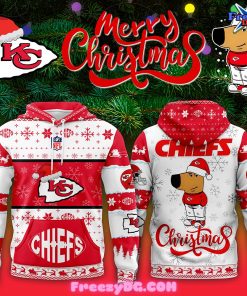 Kansas City Chiefs Merry Christmas 2024-2025 Hoodie