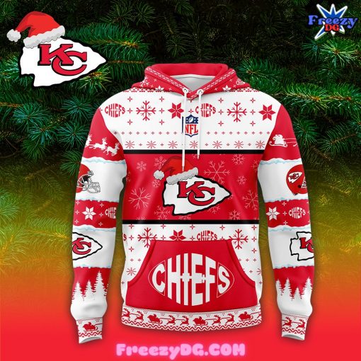 Kansas City Chiefs Merry Christmas 2024-2025 Hoodie