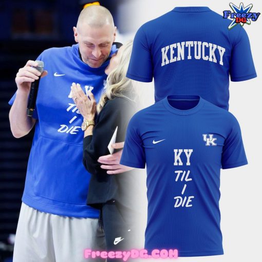 Kentucky Wildcats Til I Die Special 2024 Blue T-Shirt