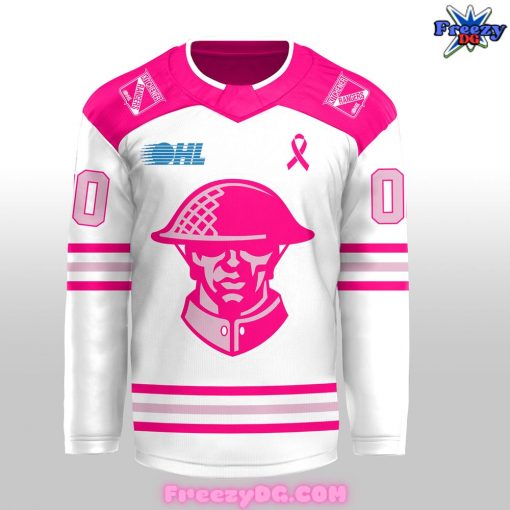 Kitchener Rangers Pink In The Rink Hockey Jersey