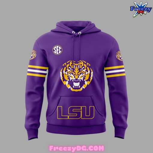 LSU Tigers IT Never Gets Old Special Purple Hoodie