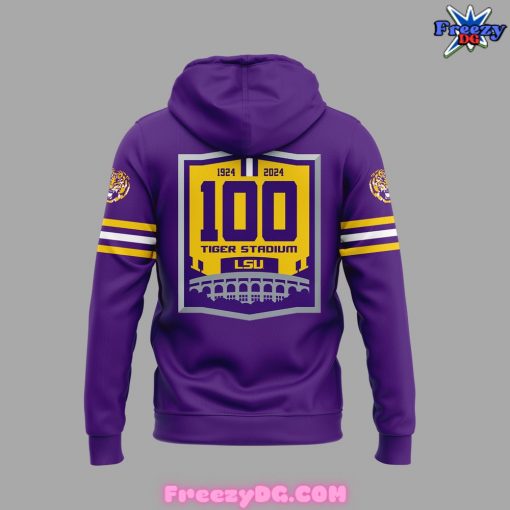 LSU Tigers IT Never Gets Old Special Purple Hoodie