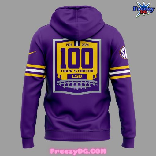 LSU Tigers IT Never Gets Old Special Purple Zip Hoodie