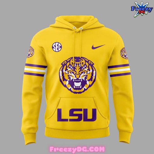 LSU Tigers IT Never Gets Old Special Yellow Hoodie