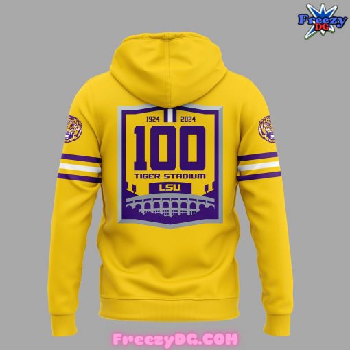 LSU Tigers IT Never Gets Old Special Yellow Hoodie