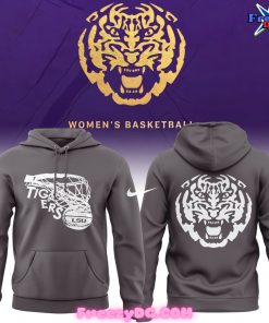 LSU Tigers Women’s Basketball Special Grey Hoodie