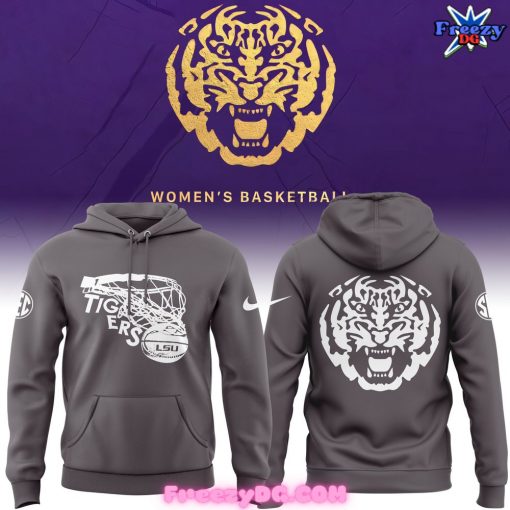 LSU Tigers Women’s Basketball Special Grey Hoodie