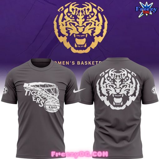 LSU Tigers Women’s Basketball Special Grey T-Shirt