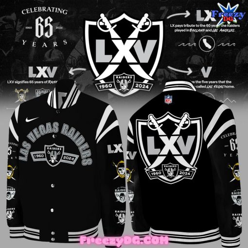 Las Vegas Raiders 65th Anniversary Limited Edition Jacket