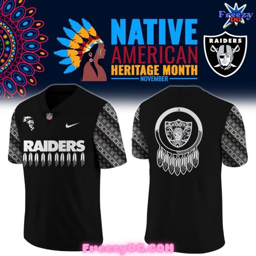 Las Vegas Raiders Native American Heritage Month Football Jersey