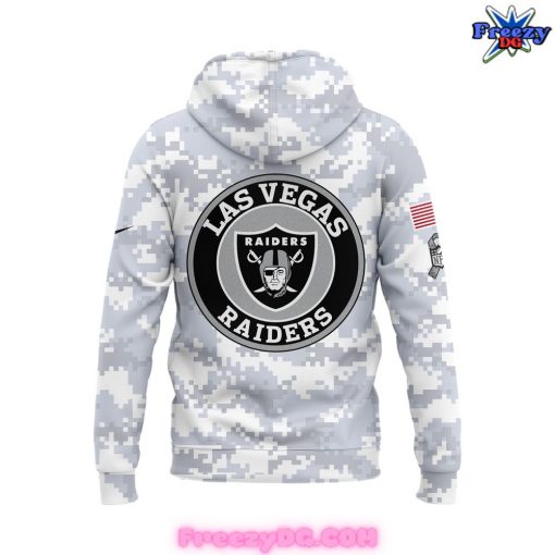 Las Vegas Raiders Veteran Camo Special 2024 Hoodie