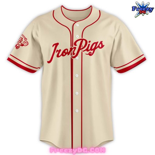 Lehigh Valley IronPigs 50s-Style Fauxback Baseball Jersey