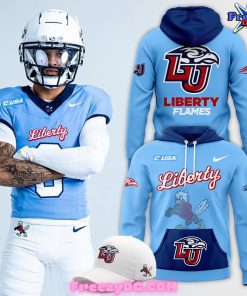 Liberty Flames Football Team Spirit T-Shirt