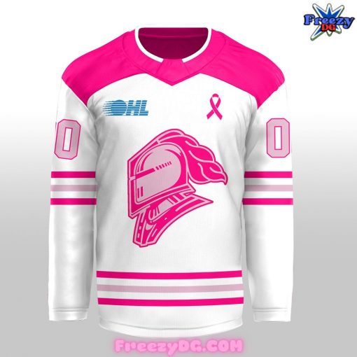 London Knights Pink In The Rink Hockey Jersey