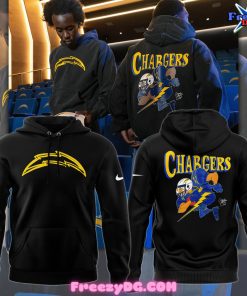 Los Angeles Chargers Crenshaw Skate Club Black Hoodie