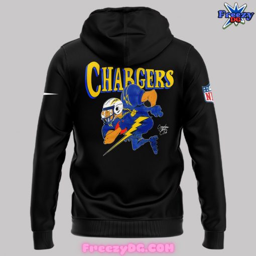 Los Angeles Chargers Crenshaw Skate Club Black Hoodie