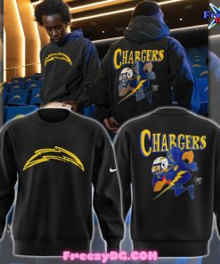 Los Angeles Chargers Crenshaw Skate Club Black Sweatshirt