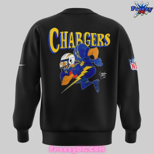 Los Angeles Chargers Crenshaw Skate Club Black Sweatshirt