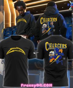 Los Angeles Chargers Crenshaw Skate Club Black T-Shirt