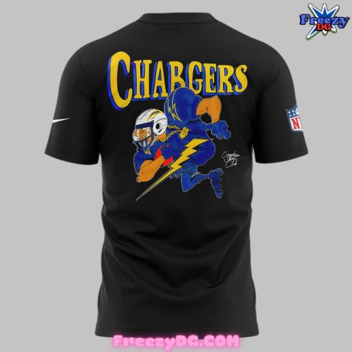 Los Angeles Chargers Crenshaw Skate Club Black T-Shirt