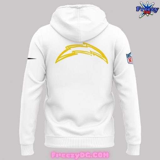 Los Angeles Chargers Crenshaw Skate Club White Hoodie