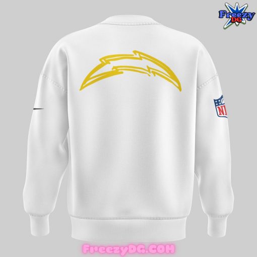 Los Angeles Chargers Crenshaw Skate Club White Sweatshirt