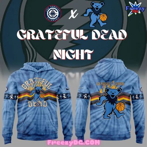 Los Angeles Clippers Grateful Dead Night 2024 Hoodie