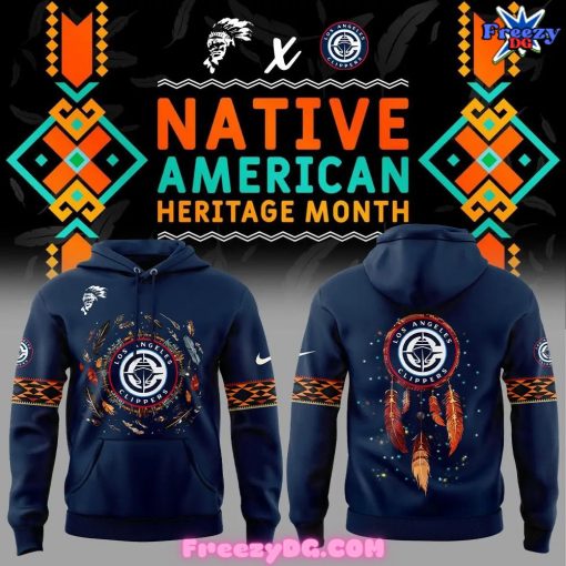 Los Angeles Clippers Native American Heritage Month 2024 Hoodie