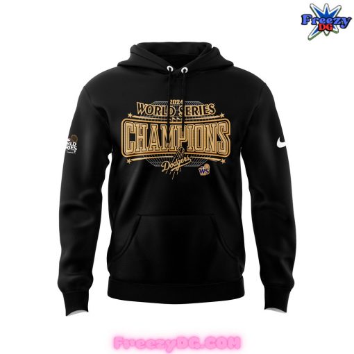 Los Angeles Dodgers 2024 World Series Champions Special Black Hoodie