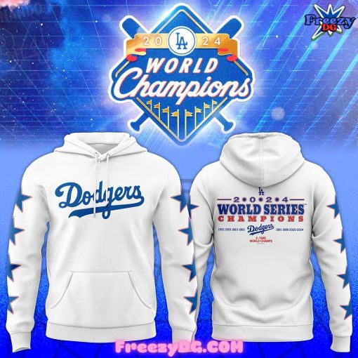 Los Angeles Dodgers 2024 World Series Victory Special Hoodie