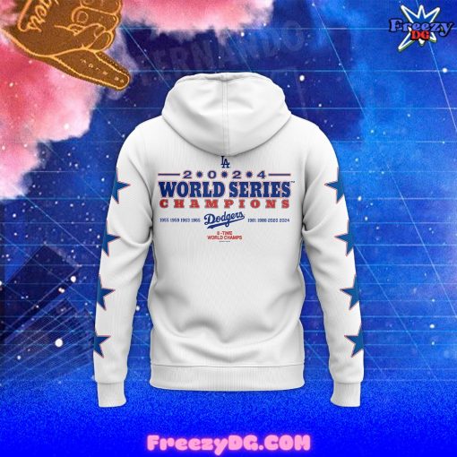 Los Angeles Dodgers 2024 World Series Victory Special Hoodie