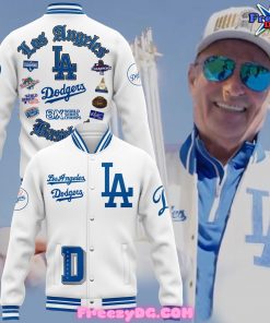 Los Angeles Dodgers 8-Time World Series Champions Special White Jacket