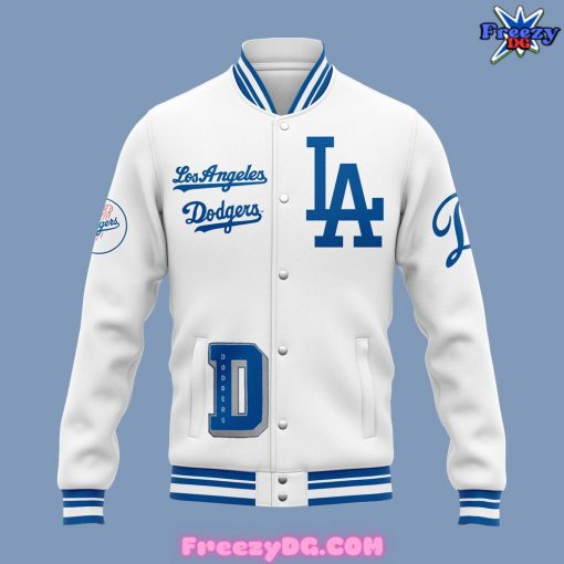 Los Angeles Dodgers 8-Time World Series Champions Special White Jacket