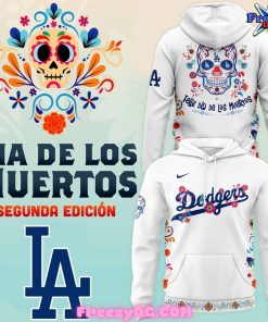 Los Angeles Dodgers Dia De Los Muertos Hoodie