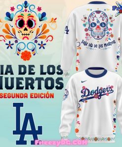 Los Angeles Dodgers Dia De Los Muertos Sweatshirt