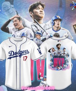 Los Angeles Dodgers Shohei Ohtani MVP 2024 Baseball Jersey