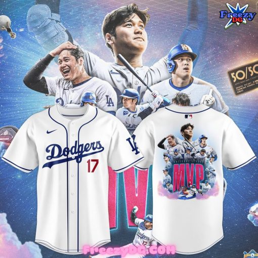 Los Angeles Dodgers Shohei Ohtani MVP 2024 Baseball Jersey