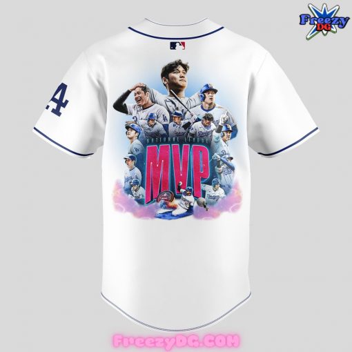 Los Angeles Dodgers Shohei Ohtani MVP 2024 Baseball Jersey