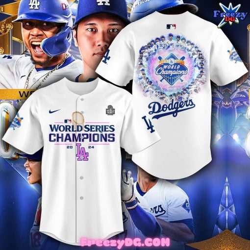 Los Angeles Dodgers World Series Champions 2024 Special Baseball Jersey