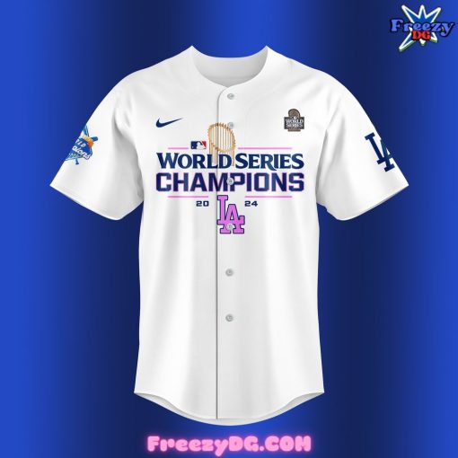 Los Angeles Dodgers World Series Champions 2024 Special Baseball Jersey