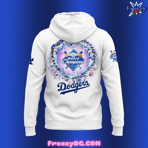 Los Angeles Dodgers World Series Champions 2024 Special White Hoodie