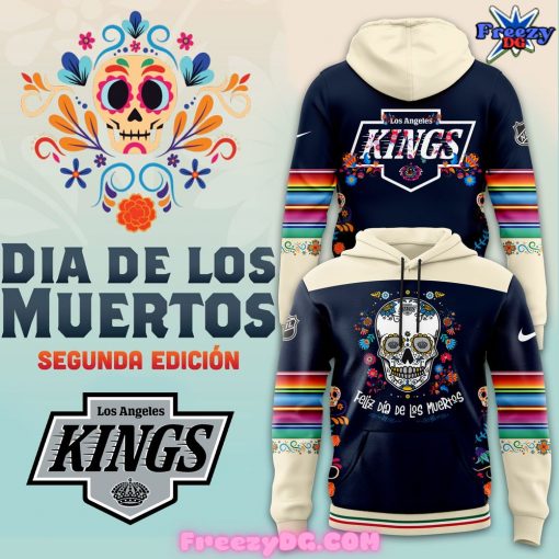 Los Angeles Kings Dia De Los Muertos Special Hoodie